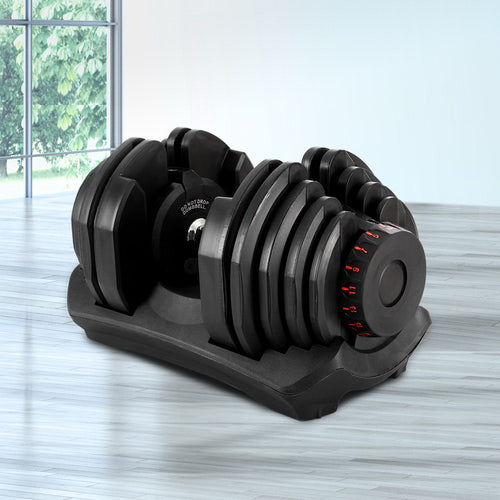 40KG Dumbbells Adjustable Dumbbell Weight Plates Home Gym Exercise - Oceania Mart