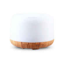 Load image into Gallery viewer, DEVANTI Aroma Diffuser Aromatherapy LED Night Light Air Humidifier Purifier Light Wood Grain 500ml
