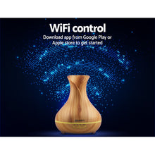 Load image into Gallery viewer, Devanti Aroma Diffuser Aromatherapy Humidifier Essential Oil Wi-Fi
