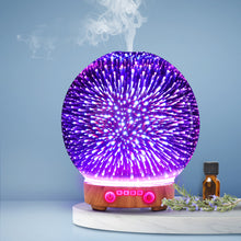 Load image into Gallery viewer, Devanti Aromatherapy Diffuser Aroma Humidifier Ultrasonic 3D Firework Light Oil
