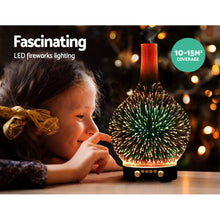 Load image into Gallery viewer, Aroma Diffuser 3D LED Light Oil Firework Air Humidifier 100ml - Oceania Mart
