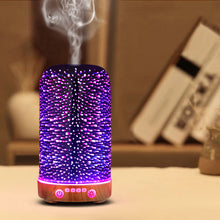 Load image into Gallery viewer, Devanti Aromatherapy Diffuser Aroma Humidifier Ultrasonic 3D Light Essential Oil
