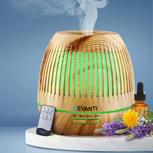 Load image into Gallery viewer, Devanti Aromatherapy Diffuser Aroma Essential Oils Air Humidifier LED Light 400ml
