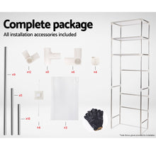 Load image into Gallery viewer, 3 Tier Laundry Storage Rack - Silver - Oceania Mart
