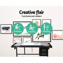 Load image into Gallery viewer, Artiss Adjustable Drawing Desk - Black and Grey - Oceania Mart
