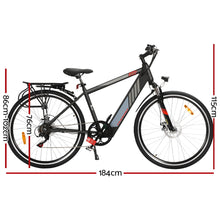 Load image into Gallery viewer, Phoenix 27&quot; Electric Bike Mountain Bicycle eBike e-Bike City Lithium Battery
