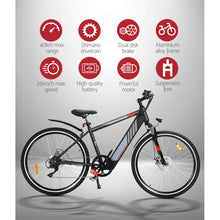 Load image into Gallery viewer, Phoenix 27&quot; Electric Bike Mountain Bicycle eBike e-Bike City Lithium Battery
