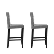 Load image into Gallery viewer, Artiss Set of 2 Provincial Style Bar Stools - Grey
