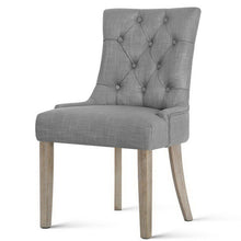 Load image into Gallery viewer, Artiss French Provincial Dining Chair - Grey
