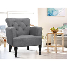 Load image into Gallery viewer, Artiss French Lorraine Chair Retro Wing - Grey
