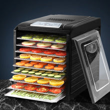 Load image into Gallery viewer, Devanti 9 Tray Food Dehydrators Commercial Beef Jerky Maker Fruit Dryer Black
