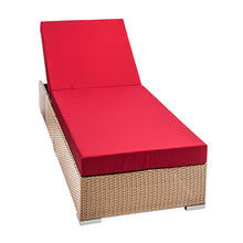 Load image into Gallery viewer, Gardeon Sun Lounge Wicker Lounger Outdoor Furniture Rattan Garden Day Bed Sofa Brown
