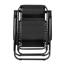 Load image into Gallery viewer, Gardeon Outdoor Portable Recliner - Black
