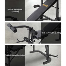 Load image into Gallery viewer, Everfit 7-In-1 Weight Bench Multi-Function  Power Station Fitness Gym Equipment
