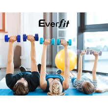 Load image into Gallery viewer, Everfit 6 Piece Dumbbell Weights Set 12kg with Stand
