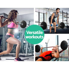 Load image into Gallery viewer, Everfit 68KG 168cm Barbell Set Weight Plates Bar Fitness Exercise Home Gym Bench Press - Oceania Mart
