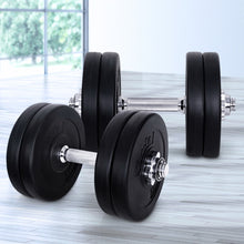 Load image into Gallery viewer, Everfit Fitness Gym Exercise Dumbbell Set 25kg

