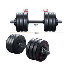 Load image into Gallery viewer, Everfit 32KG Dumbbells Dumbbell Set Weight Plates Home Gym Exercise
