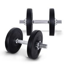 Load image into Gallery viewer, Everfit 15KG Dumbbells Dumbbell Set Weight Plates Home Gym Fitness Exercise
