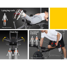 Load image into Gallery viewer, Everfit Weight Bench Adjustable Bench Press 8-In-1 Gym Equipment

