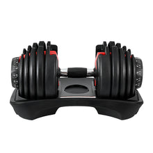 Load image into Gallery viewer, 24kg Adjustable Dumbbell Dumbbells Weight Plates Home Gym Fitness Exercise
