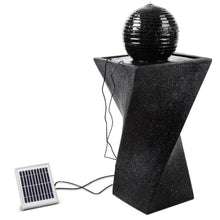 Load image into Gallery viewer, Gardeon Solar Powered Water Fountain Twist Design with Lights - Oceania Mart
