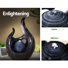Load image into Gallery viewer, Gardeon Solar Water Fountain Outdoor Bird Bath Cascading with Battery - Oceania Mart
