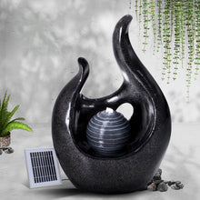 Load image into Gallery viewer, Gardeon Solar Water Fountain Outdoor Bird Bath Cascading with Battery - Oceania Mart
