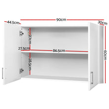 Load image into Gallery viewer, Cefito Wall Cabinet Storage Bathroom Kitchen Bedroom Cupboard Organiser White - Oceania Mart
