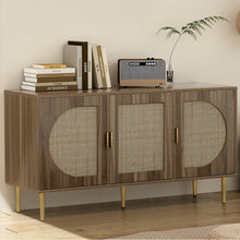 Load image into Gallery viewer, Artiss Rattan Buffet Sideboard Storage Cupboard Cabinet Kitchen Dining Room
