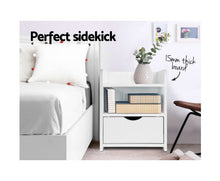 Load image into Gallery viewer, Bedside Table Drawer - White
