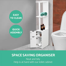 Load image into Gallery viewer, Freestanding Bathroom Storage Cabinet - White
