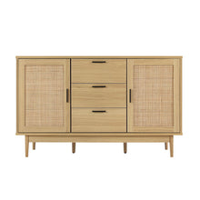 Load image into Gallery viewer, Buffet Sideboard Rattan Furniture Cabinet Storage Hallway Table Kitchen
