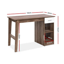 Load image into Gallery viewer, Artiss Scandinavian Office Computer Desk Student Study Table Workstation Shelf
