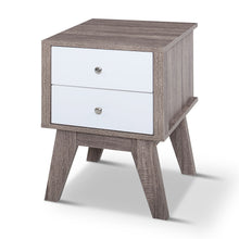 Load image into Gallery viewer, Bedside Tables Drawers Side Table Nightstand Storage Cabinet Wood
