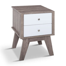 Load image into Gallery viewer, Bedside Tables Drawers Side Table Nightstand Storage Cabinet Wood
