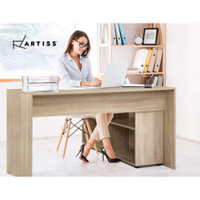 Load image into Gallery viewer, Artiss Office Computer Desk Corner Study Table Workstation Bookcase Storage
