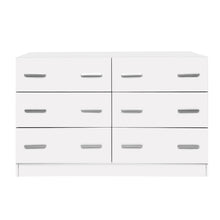 Load image into Gallery viewer, 6 Chest of Drawers Cabinet Dresser Tallboy Lowboy Storage Bedroom White
