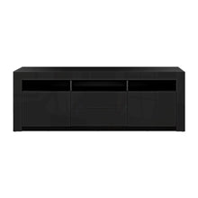 Load image into Gallery viewer, Artiss TV Cabinet Entertainment Unit Stand RGB LED High Gloss Furniture Storage Drawers Shelf 200cm Black - Oceania Mart
