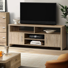 Load image into Gallery viewer, Artiss TV Cabinet Entertainment Unit Stand Storage Shelf Sideboard 140cm Oak - Oceania Mart
