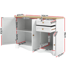 Load image into Gallery viewer, Artiss Buffet Sideboard Storage Cabinet Kitchen Cupboard Drawer Table Hallway
