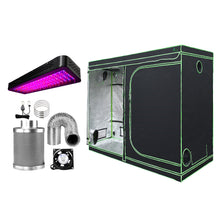 Load image into Gallery viewer, Greenfingers Grow Tent 2000W LED Grow Light 240X120X200cm Mylar 6&quot; Ventilation
