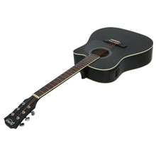 Load image into Gallery viewer, Alpha 41&quot; Inch Electric Acoustic Guitar Wooden Classical Full Size EQ Bass Black - Oceania Mart
