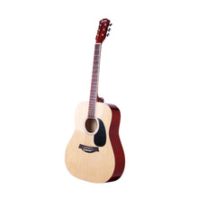 Load image into Gallery viewer, ALPHA 41 Inch Wooden Acoustic Guitar with Accessories set Natural Wood - Oceania Mart
