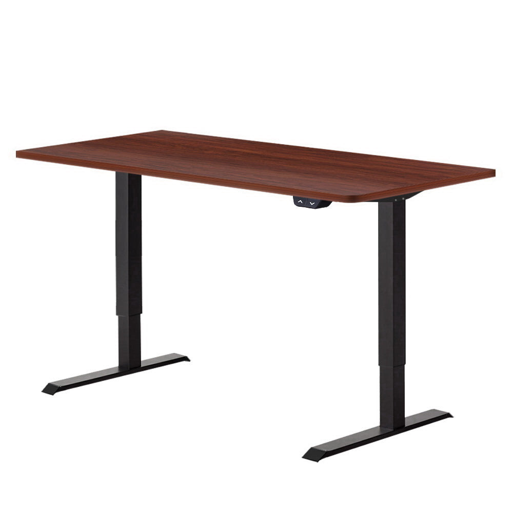 Artiss Sit Stand Desk Motorised Electric Table Riser Height Adjustable Standing Desk 120cm - Oceania Mart
