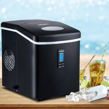 Load image into Gallery viewer, DEVANTI 3.2L Portable Ice Cube Maker Machine Benchtop Counter Black

