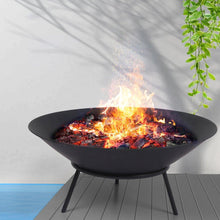 Load image into Gallery viewer, 2IN1 Steel Fire Pit Bowl Firepit Garden Outdoor Patio Fireplace Heater 70cm - Oceania Mart
