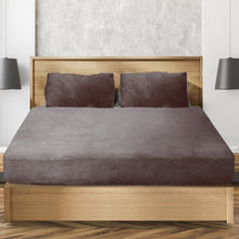 Load image into Gallery viewer, Bedding Set Ultrasoft Fitted Bed Sheet with Pillowcases Mink Queen - Oceania Mart
