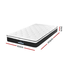 Load image into Gallery viewer, Giselle Bedding Bonita Euro Top Bonnell Spring Mattress 21cm Thick – King Single
