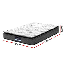 Load image into Gallery viewer, Giselle Bedding Rocco Bonnell Spring Mattress 24cm Thick – Single
